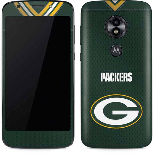 NFL Green Bay Packers Team Jersey Moto E5 Play Skin