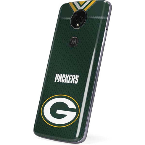 NFL Green Bay Packers Team Jersey Moto E5 Plus Skin