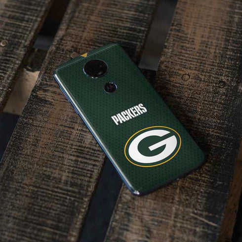 NFL Green Bay Packers Team Jersey Moto E5 Plus Skin
