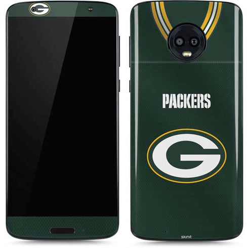 NFL Green Bay Packers Team Jersey Moto G6 Skin