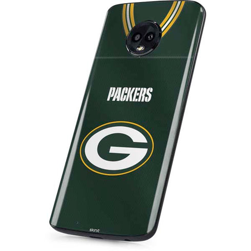 NFL Green Bay Packers Team Jersey Moto G6 Skin