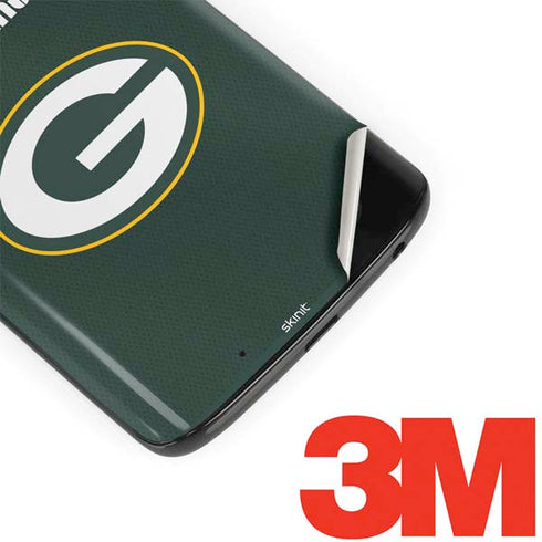 NFL Green Bay Packers Team Jersey Moto G6 Skin