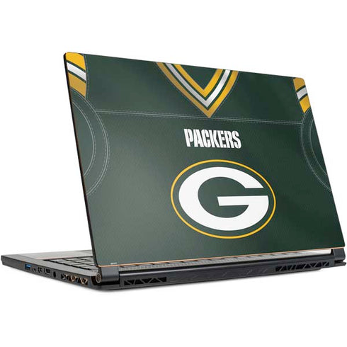 NFL Green Bay Packers Team Jersey MSI GS65 Stealth Laptop Skin