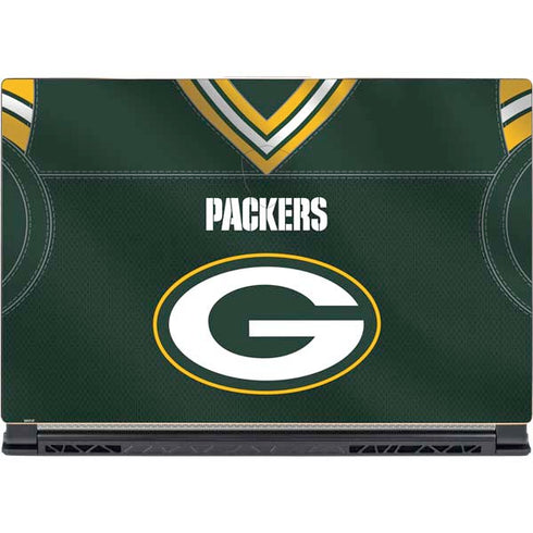 NFL Green Bay Packers Team Jersey MSI GS65 Stealth Laptop Skin