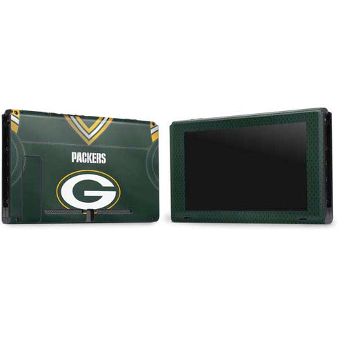 NFL Green Bay Packers Team Jersey Nintendo Switch Bundle Skin