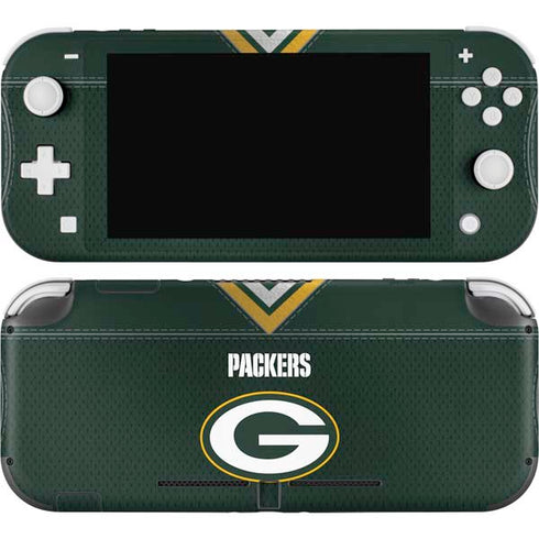 NFL Green Bay Packers Team Jersey Nintendo Switch Lite Skin