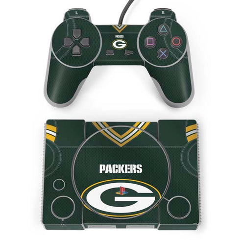 NFL Green Bay Packers Team Jersey PlayStation Classic Bundle Skin