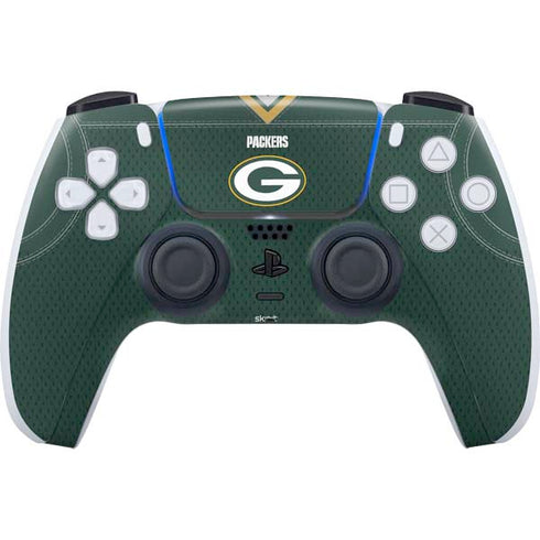 NFL Green Bay Packers Team Jersey PS5 Controller Skin