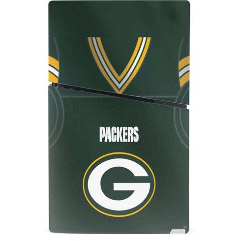 NFL Green Bay Packers Team Jersey PS5 Slim Digital Edition Console Skin