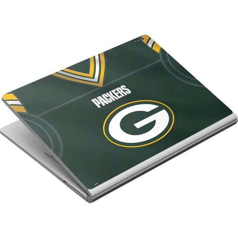 NFL Green Bay Packers Team Jersey Surface Book Skin