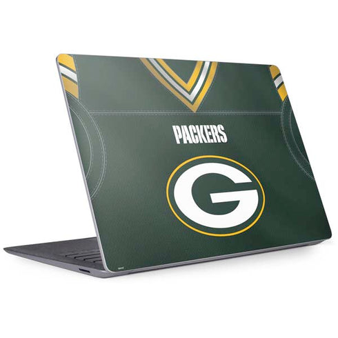 NFL Green Bay Packers Team Jersey Surface Laptop 3 13.5in Skin