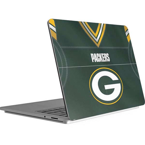 NFL Green Bay Packers Team Jersey Surface Laptop Studio Skin