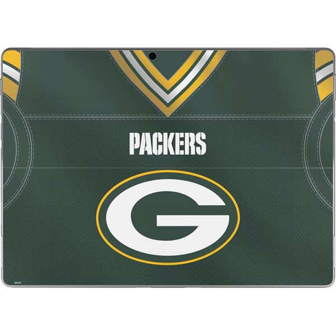 NFL Green Bay Packers Team Jersey Surface Pro 8 Skin