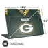 NFL Green Bay Packers Team Jersey Universal Laptop 18in (14.6 x 10.6in) Skin