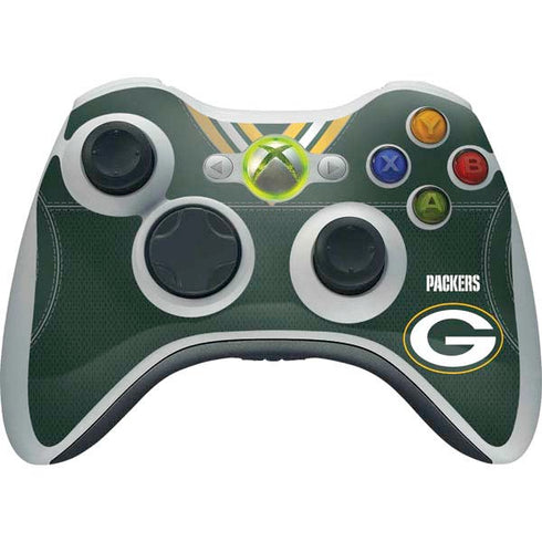 NFL Green Bay Packers Team Jersey Xbox 360 Wireless Controller Skin