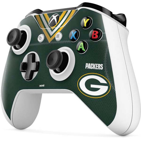 NFL Green Bay Packers Team Jersey Xbox One S Controller Skin