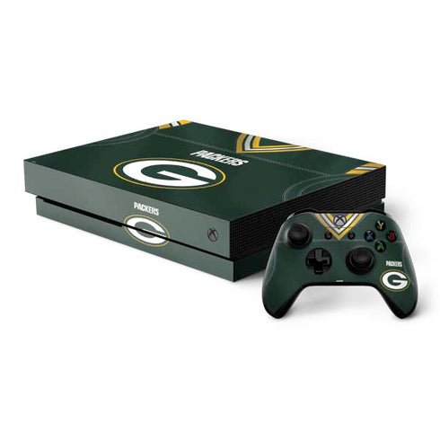 NFL Green Bay Packers Team Jersey Xbox One X Bundle Skin