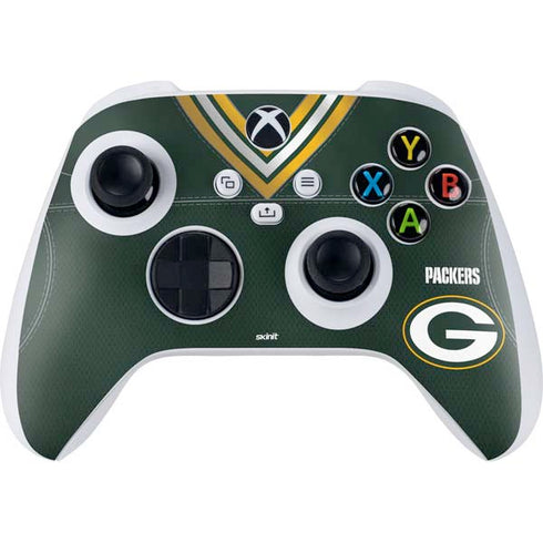 NFL Green Bay Packers Team Jersey Xbox Series S Controller Skin