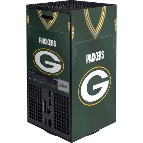 NFL Green Bay Packers Team Jersey Xbox Series X Bundle Skin