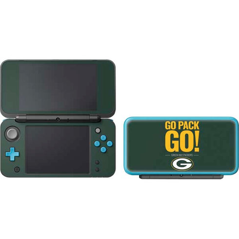 NFL Green Bay Packers Team Motto Nintendo 2DS XL (2017) Skin