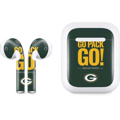 NFL Green Bay Packers Team Motto Apple AirPods Skin