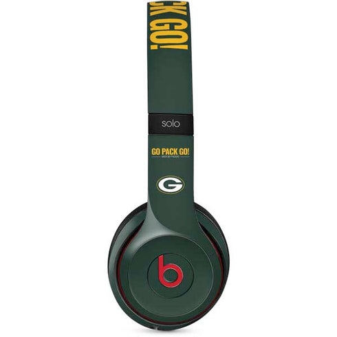 NFL Green Bay Packers Team Motto Beats Solo 2 Wireless Skin