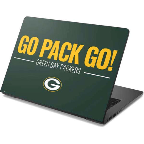 NFL Green Bay Packers Team Motto Dell Chromebook Skin