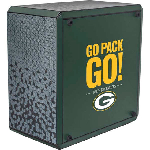 NFL Green Bay Packers Team Motto Cooler Master MasterBox Q300L Mini Tower Skin