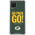 NFL Green Bay Packers Team Motto Galaxy A12 Clear Case