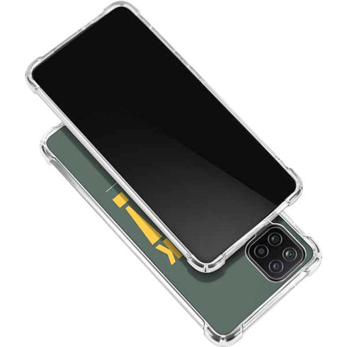 NFL Green Bay Packers Team Motto Galaxy A12 Clear Case