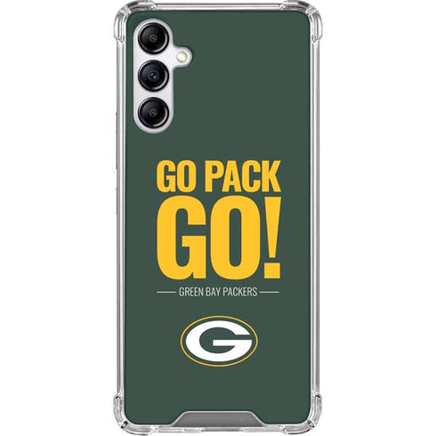 NFL Green Bay Packers Team Motto Galaxy A15 5G Clear Case