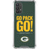 NFL Green Bay Packers Team Motto Galaxy A32 5G Clear Case