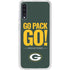 NFL Green Bay Packers Team Motto Galaxy A50 Clear Case