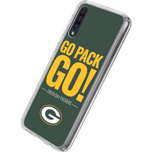 NFL Green Bay Packers Team Motto Galaxy A50 Clear Case