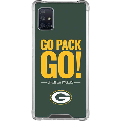 NFL Green Bay Packers Team Motto Galaxy A51 5G Clear Case