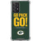 NFL Green Bay Packers Team Motto Galaxy A52 5G Clear Case