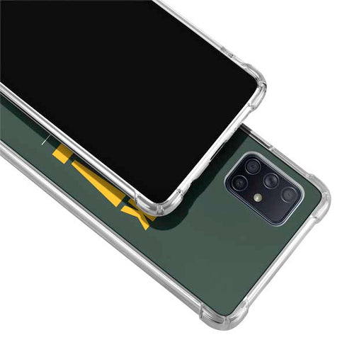 NFL Green Bay Packers Team Motto Galaxy A71 5G Clear Case