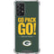 NFL Green Bay Packers Team Motto Galaxy A72 5G Clear Case