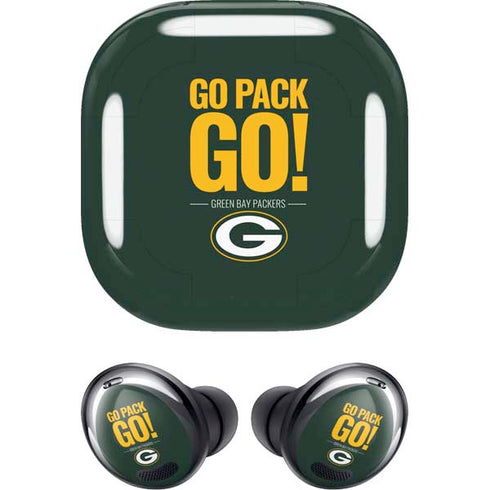 NFL Green Bay Packers Team Motto Galaxy Buds Pro Skin