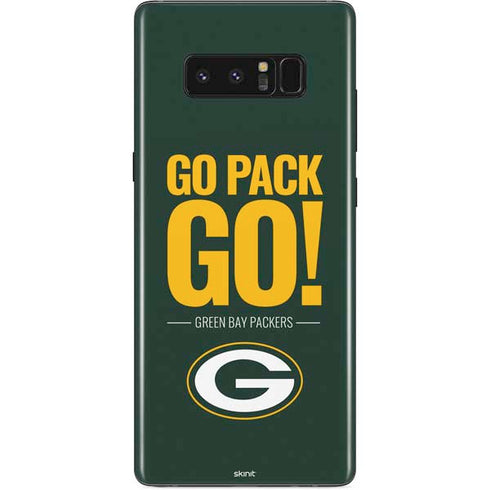 NFL Green Bay Packers Team Motto Galaxy Note 8 Skin