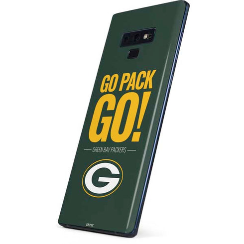 NFL Green Bay Packers Team Motto Galaxy Note 9 Skin