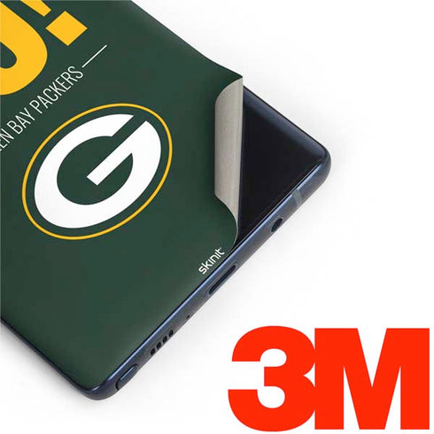 NFL Green Bay Packers Team Motto Galaxy Note 9 Skin