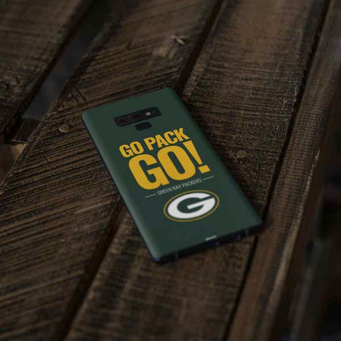 NFL Green Bay Packers Team Motto Galaxy Note 9 Skin