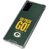 NFL Green Bay Packers Team Motto Galaxy Note20 5G Clear Case