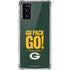 NFL Green Bay Packers Team Motto Galaxy Note20 5G Clear Case
