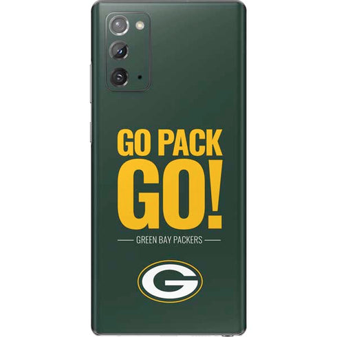 NFL Green Bay Packers Team Motto Galaxy Note20 5G Skin