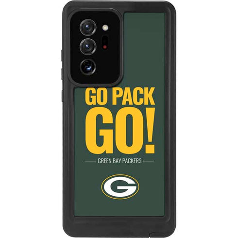 NFL Green Bay Packers Team Motto Galaxy Note20 Ultra 5G Waterproof Case