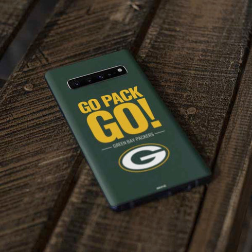 NFL Green Bay Packers Team Motto Galaxy S10 Skin
