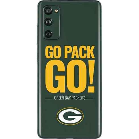 NFL Green Bay Packers Team Motto Galaxy S20 Fan Edition Skin