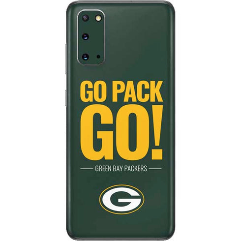NFL Green Bay Packers Team Motto Galaxy S20 Skin